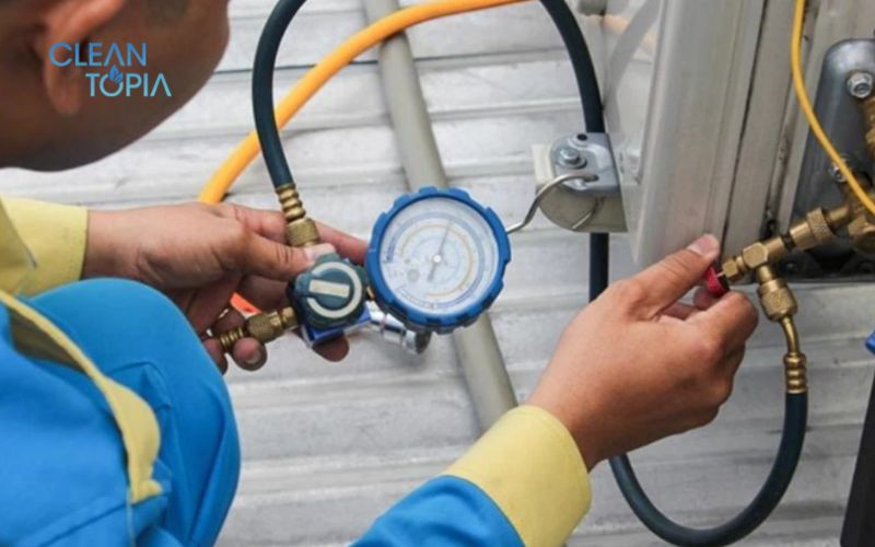 Kiểm tra gas máy lạnh tại nhà cực chuẩn cùng chuyên gia