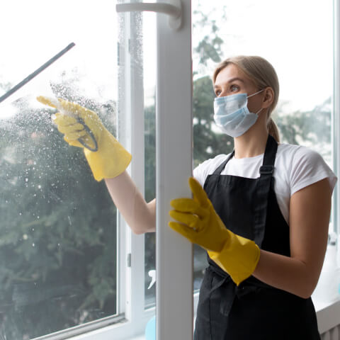 Vệ sinh kính/cửa sổ